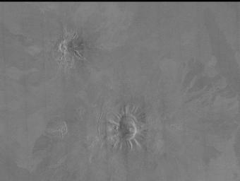 PIA00244: Venus - Volcanic Domes East of Beta Regio