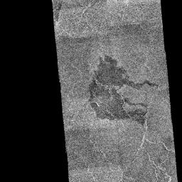 PIA00482: Venus - Dark Volcanic Lava Flows