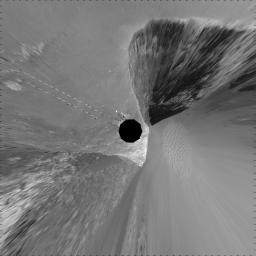 PIA01892: Opportunity's View, Sol 959 (Vertical)