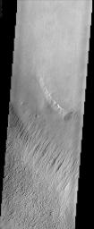 PIA03908: Yardangs in Medusa Fossae