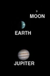 PIA04529: Earth, Moon, and Jupiter, as seen from Mars