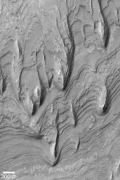 PIA04672: Gale Sedimentary Rocks