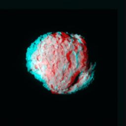 PIA05580: Comet Wild 2 - Anaglyph