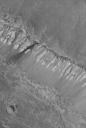 PIA05914: Rock Slide in Ophir