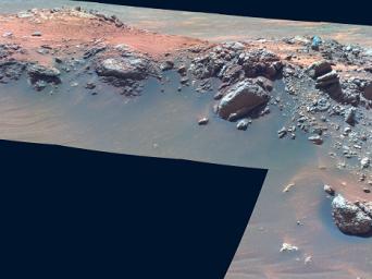 PIA07975: 'Jibsheet' in False Color