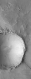 PIA08764: Layered Crater Walls