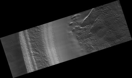 PIA09670: Craters on South Polar Layered Deposits