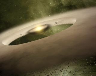 PIA10118: UX Tau A (Artist Concept)