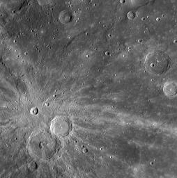 PIA10668: Xiao Zhao's Rays Paint Mercury's Surface