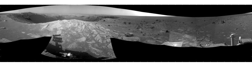 PIA13750: 'Santa Maria' Crater in 360-Degree View, Sol 2451