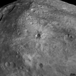 PIA14691: The Various Craters on Vesta