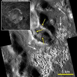 PIA14847: Stunning Landforms in Raditladi Basin