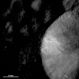 PIA15553: Crater Wall with Sinuous Features