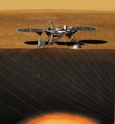 PIA16079: Artist's Rendition of InSight