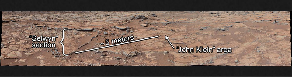 PIA16685: Setting the Scene for Curiosity's First Drilling