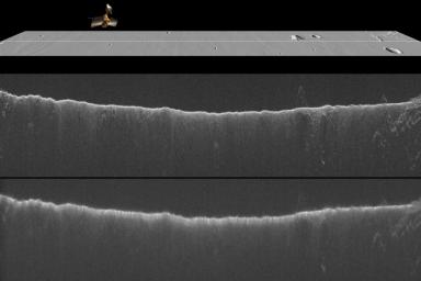 PIA18861: Radar Indication of Effect of Comet Flyby on Martian Ionosphere