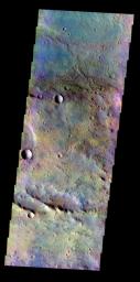 PIA19483: Terra Sabaea - False Color