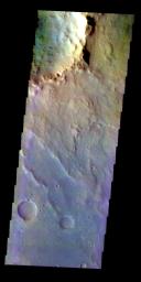 PIA19494: Crater - False Color