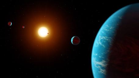 PIA22088: Kepler K2-138 System (Artist's Concept)