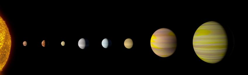 PIA22192: Kepler-90 system (Artist's Concept)