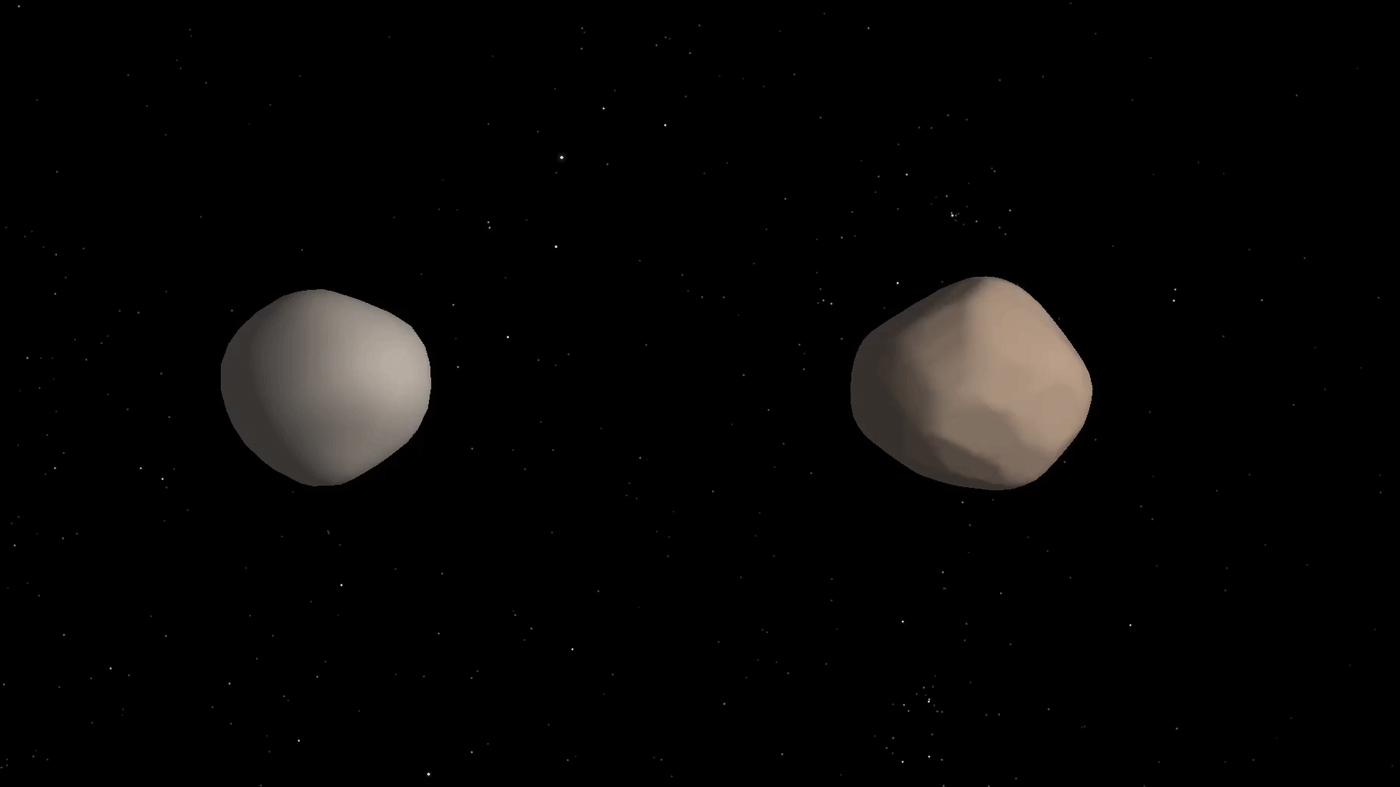 PIA22556: Binary Asteroid 2017 YE5 (Artist's Concept)