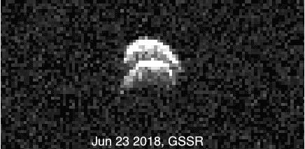 PIA22557: Radar Images of Binary Asteroid 2017 YE5