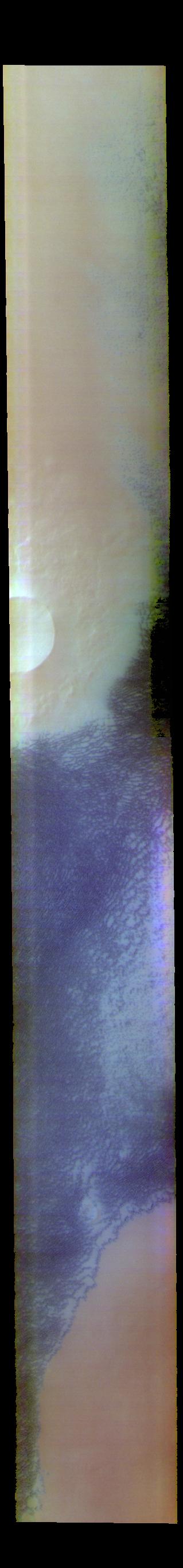 PIA22708: Siton Undae - False Color