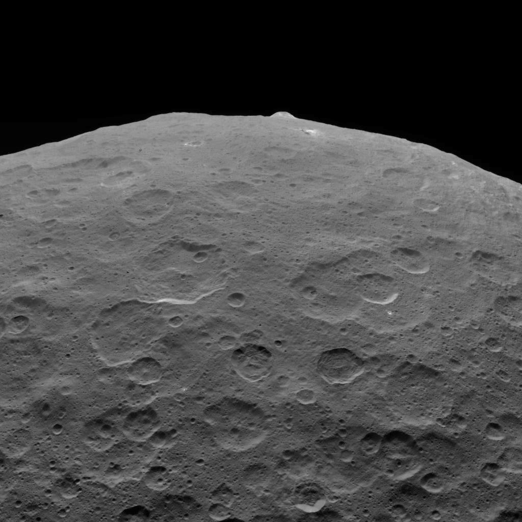 PIA22769: Last Look: Ahuna Mons on Ceres