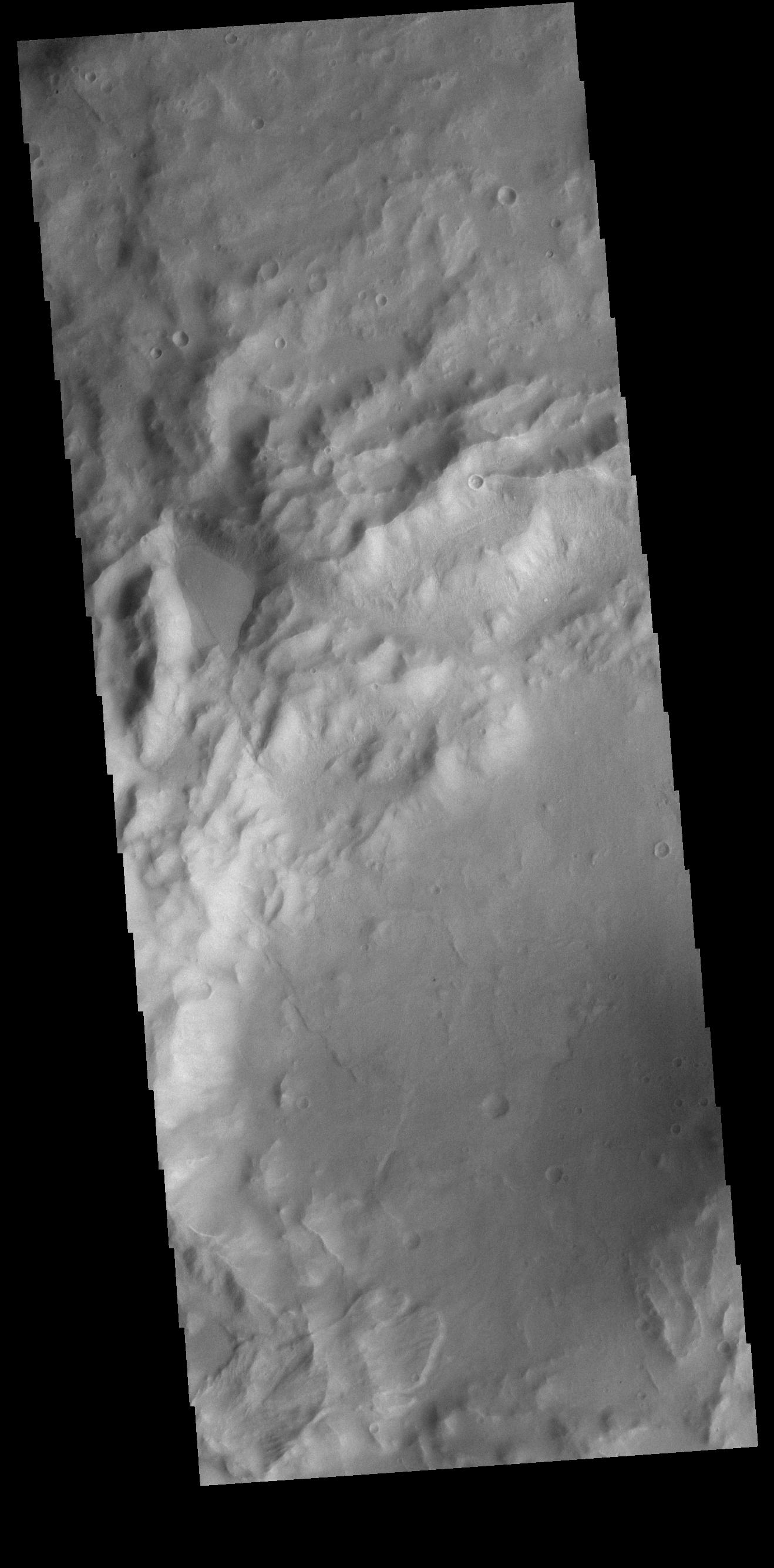 PIA22849: Crater Landslide