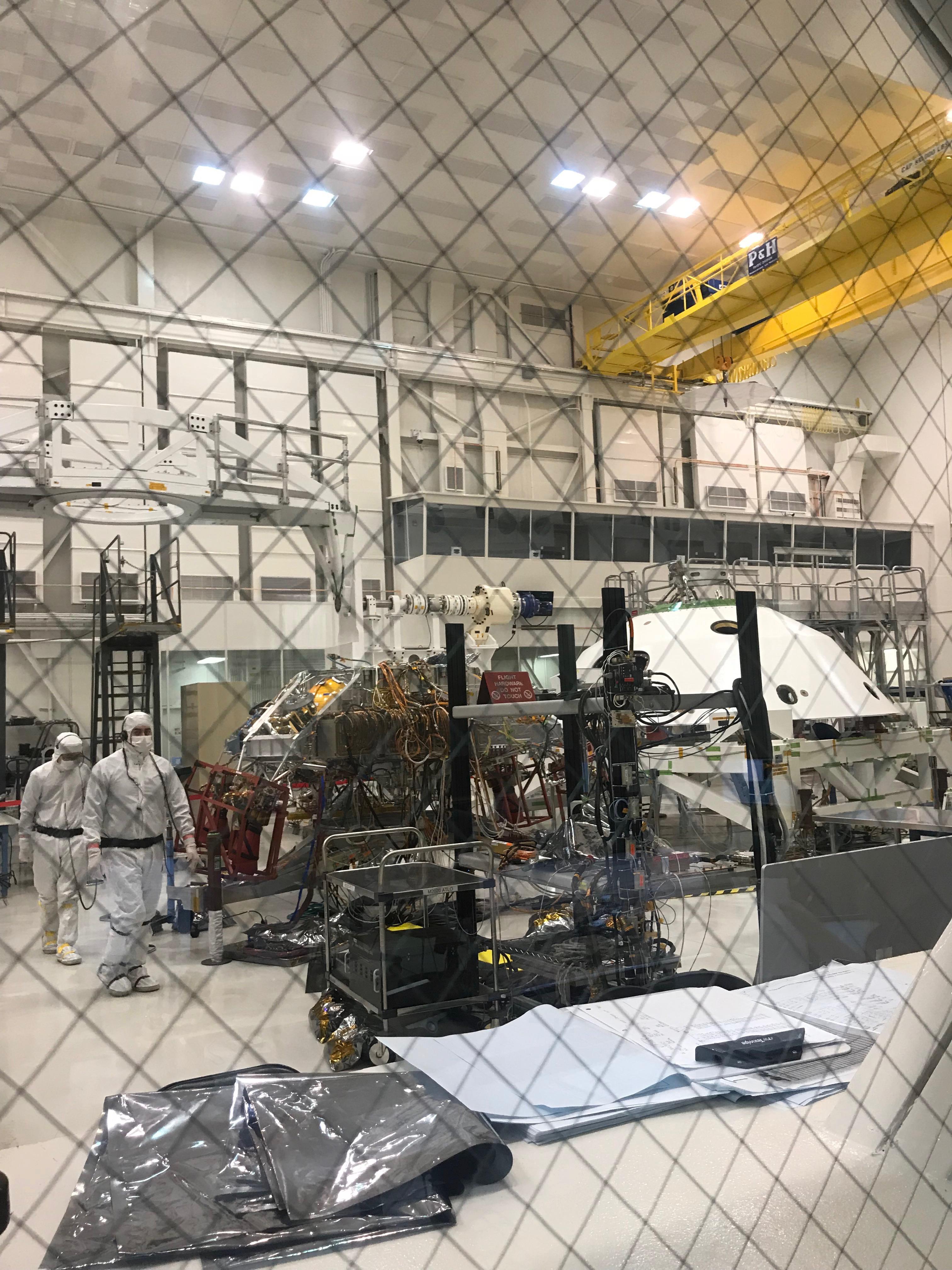 PIA23097: Mars 2020 System Test 1