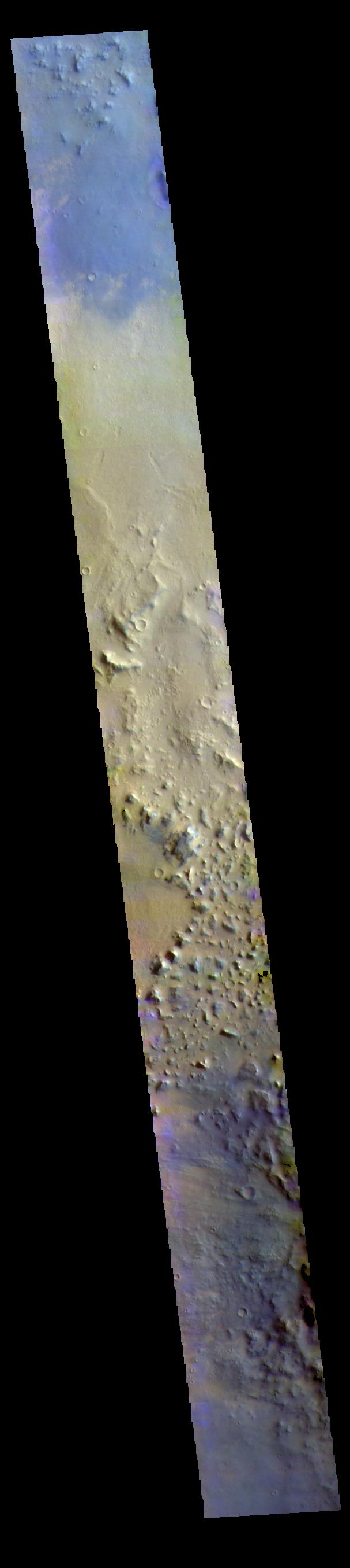 PIA23217: Noachis Terra - False Color