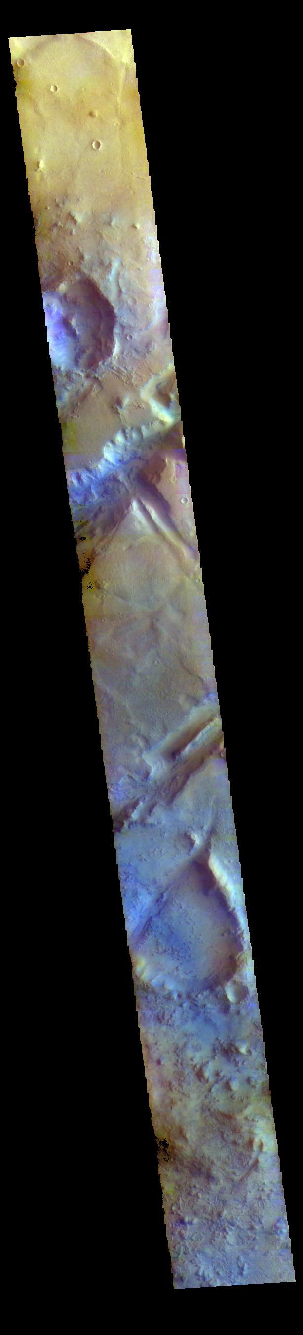 PIA24607: Nili Fossae - False Color