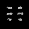 PIA00137: Asteroid Ida - 6 Views Showing Rotation