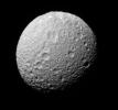 PIA08842: Multicolor Mimas (Monochrome View)