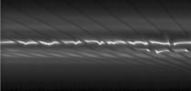 PIA12785: F Ring's Bright Core Clumps