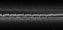 PIA12786: "Fan" in the F Ring