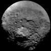 PIA14315: An Enhanced View of Vesta's South Polar Region