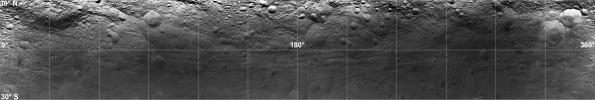 PIA14318: Mosaic Image of Vesta's Surface