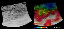 PIA15043: Topography of Vesta's Equatorial Region III