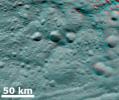 PIA15451: 3-D Image of Degraded Craters