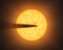 PIA15629: Possible Disintegrating Planet (Artist's Concept)