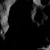 PIA15795: A Part of Vesta's Shadowed Northern Hemisphere