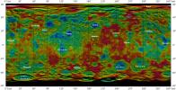 PIA19606: Topographic Ceres Map With Crater Names