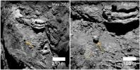 PIA21565: Rosetta's Moving Cometary Boulder